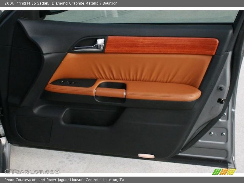 Diamond Graphite Metallic / Bourbon 2006 Infiniti M 35 Sedan