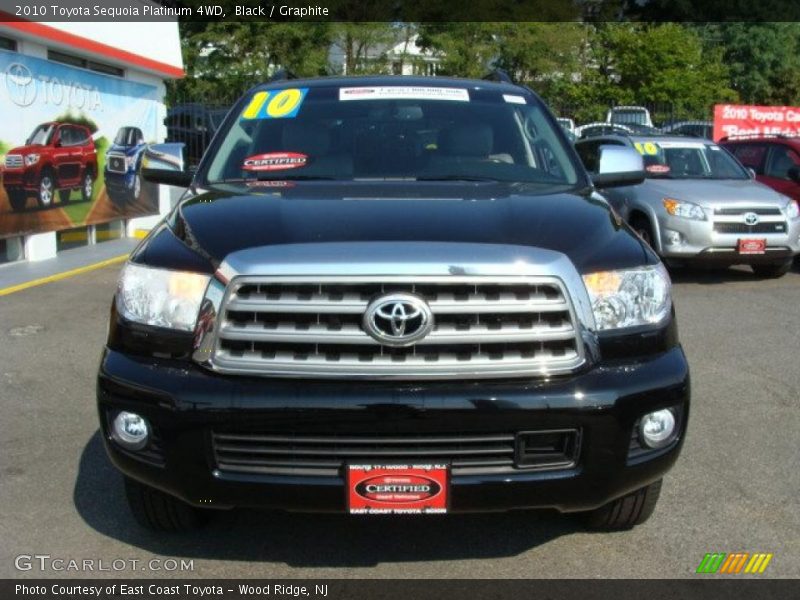 Black / Graphite 2010 Toyota Sequoia Platinum 4WD