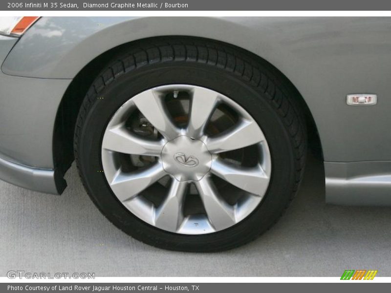 Diamond Graphite Metallic / Bourbon 2006 Infiniti M 35 Sedan