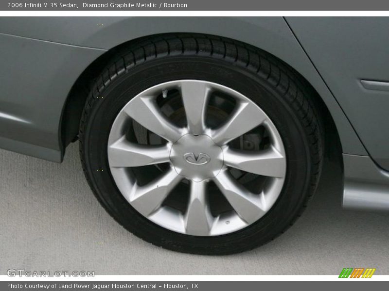 Diamond Graphite Metallic / Bourbon 2006 Infiniti M 35 Sedan