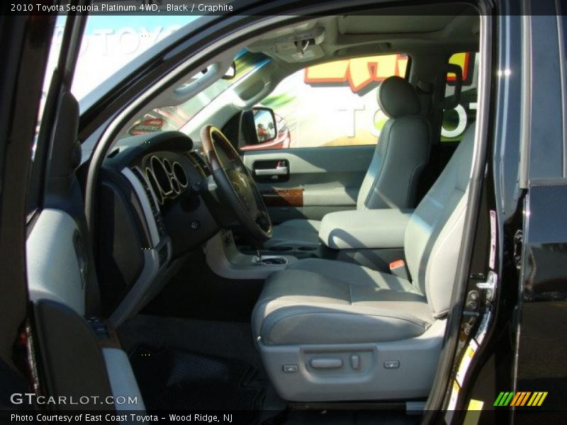 Black / Graphite 2010 Toyota Sequoia Platinum 4WD