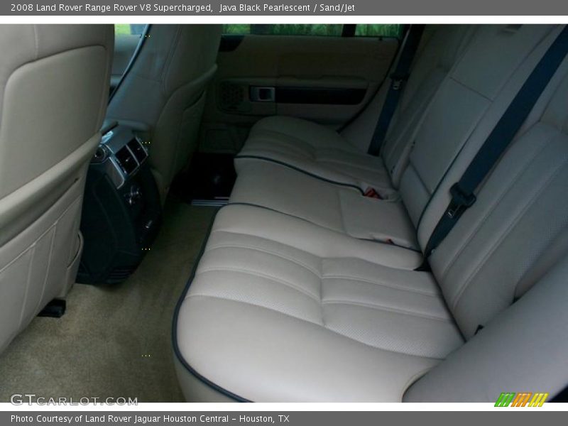 Java Black Pearlescent / Sand/Jet 2008 Land Rover Range Rover V8 Supercharged