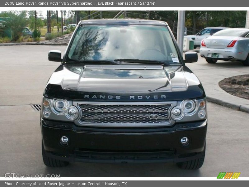 Java Black Pearlescent / Sand/Jet 2008 Land Rover Range Rover V8 Supercharged