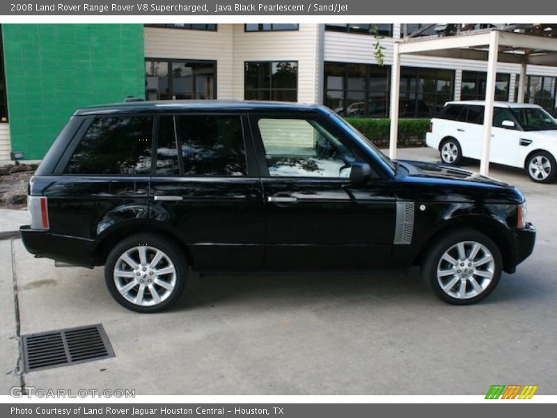 Java Black Pearlescent / Sand/Jet 2008 Land Rover Range Rover V8 Supercharged