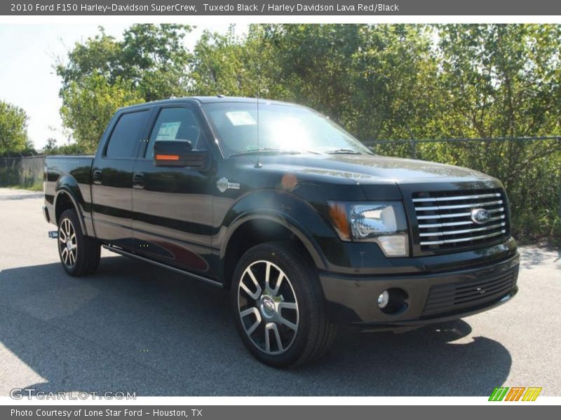 Tuxedo Black / Harley Davidson Lava Red/Black 2010 Ford F150 Harley-Davidson SuperCrew