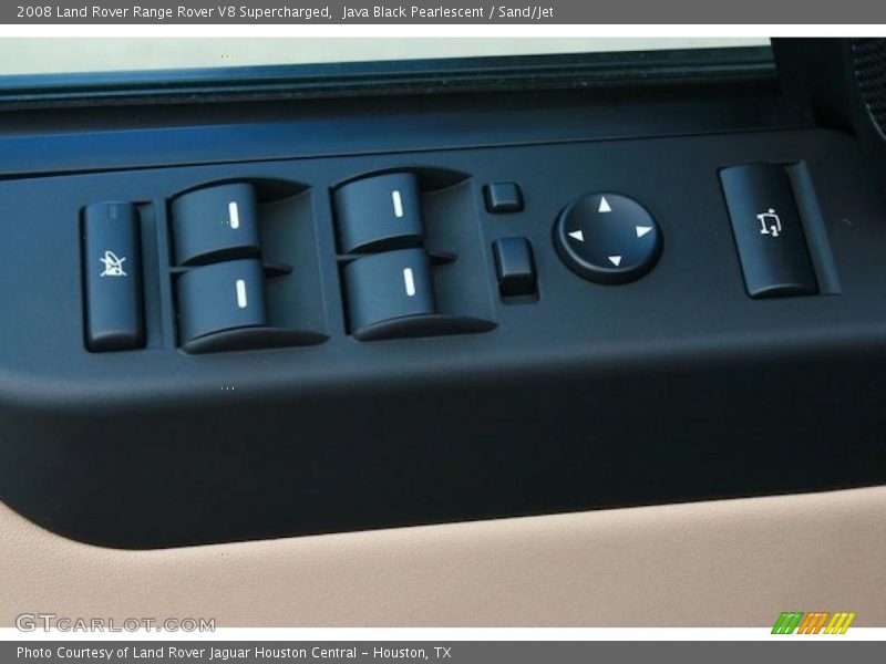 Java Black Pearlescent / Sand/Jet 2008 Land Rover Range Rover V8 Supercharged