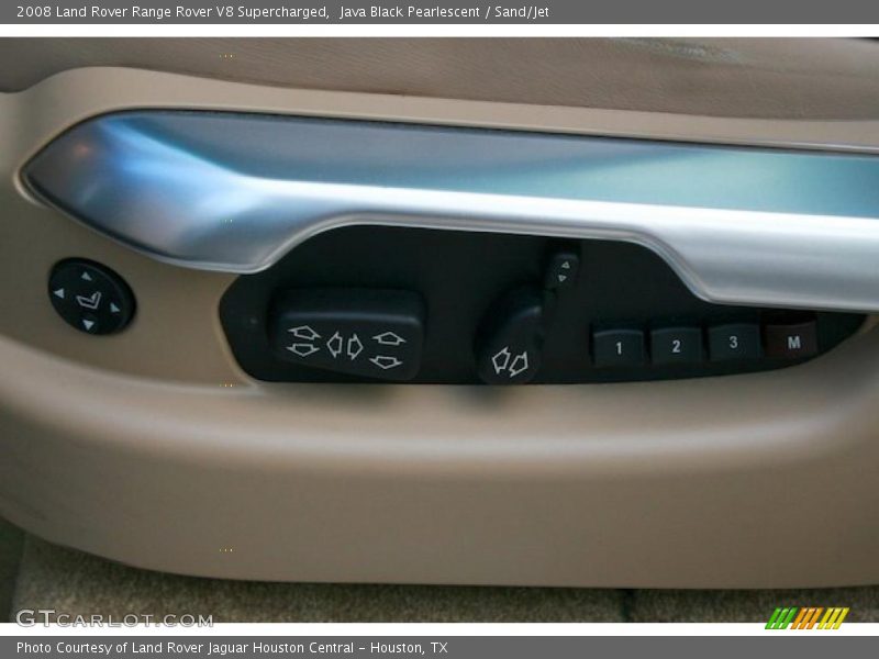 Java Black Pearlescent / Sand/Jet 2008 Land Rover Range Rover V8 Supercharged