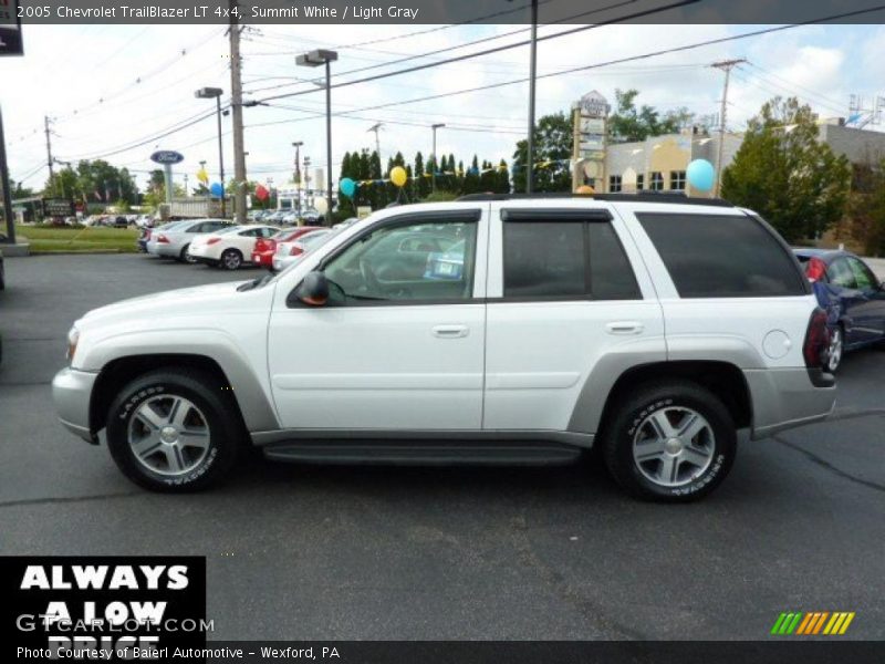 Summit White / Light Gray 2005 Chevrolet TrailBlazer LT 4x4
