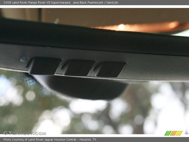 Java Black Pearlescent / Sand/Jet 2008 Land Rover Range Rover V8 Supercharged