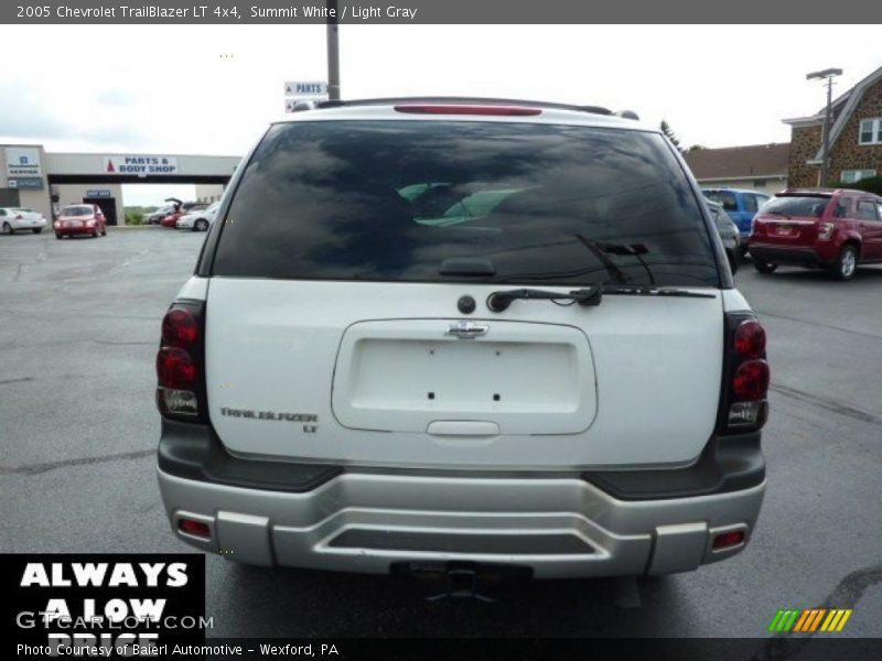 Summit White / Light Gray 2005 Chevrolet TrailBlazer LT 4x4