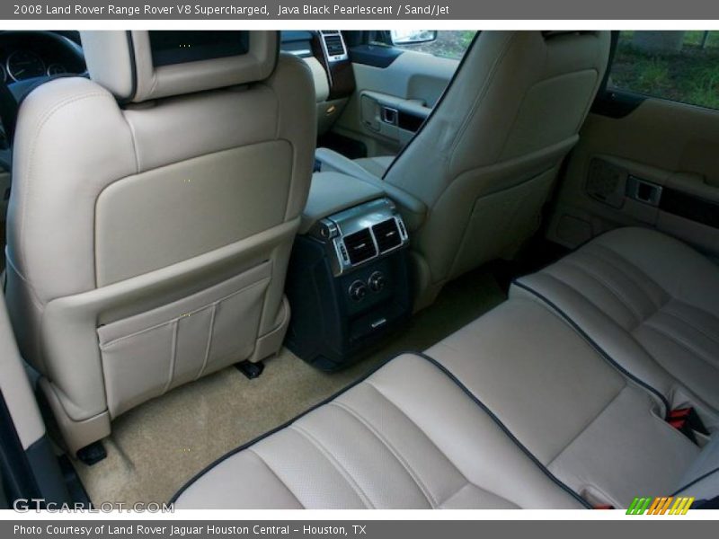 Java Black Pearlescent / Sand/Jet 2008 Land Rover Range Rover V8 Supercharged