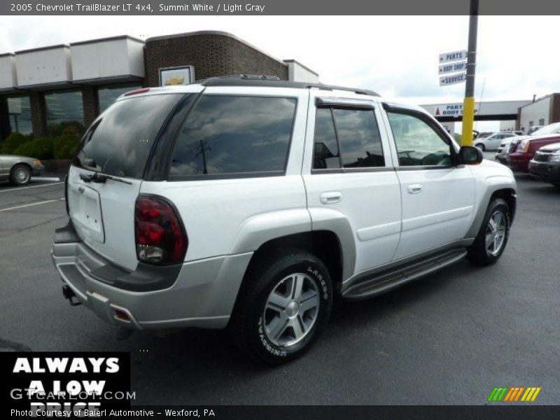 Summit White / Light Gray 2005 Chevrolet TrailBlazer LT 4x4