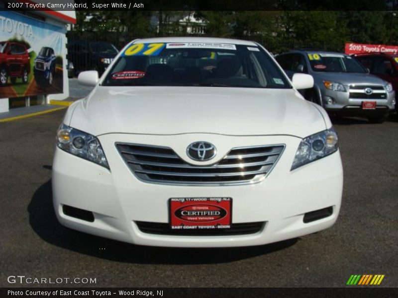 Super White / Ash 2007 Toyota Camry Hybrid