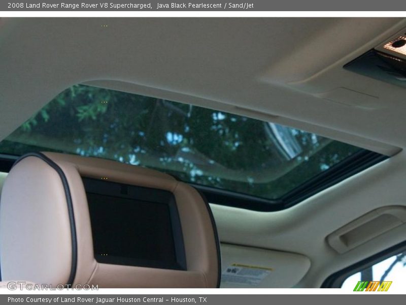 Java Black Pearlescent / Sand/Jet 2008 Land Rover Range Rover V8 Supercharged