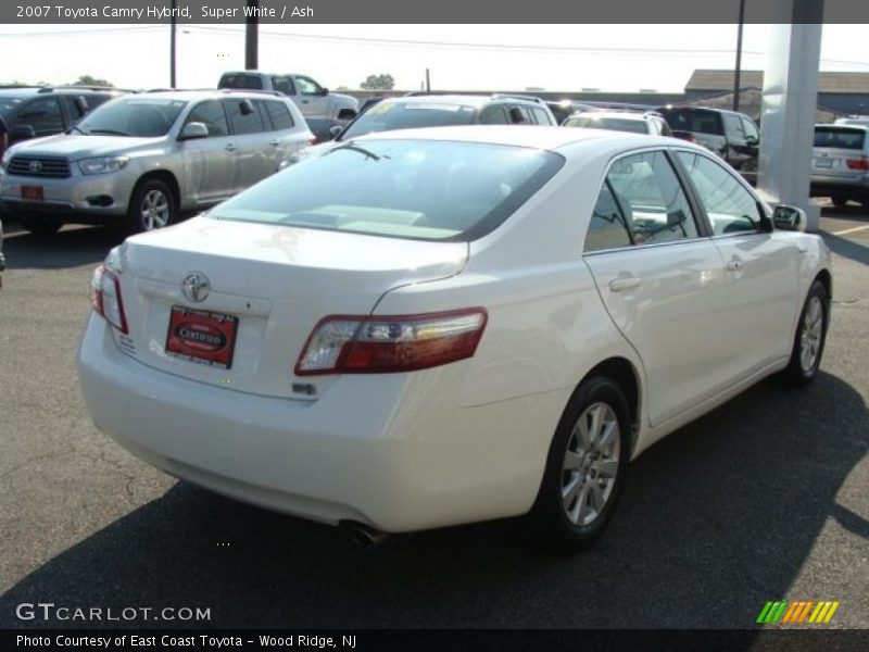 Super White / Ash 2007 Toyota Camry Hybrid