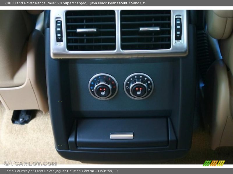 Java Black Pearlescent / Sand/Jet 2008 Land Rover Range Rover V8 Supercharged