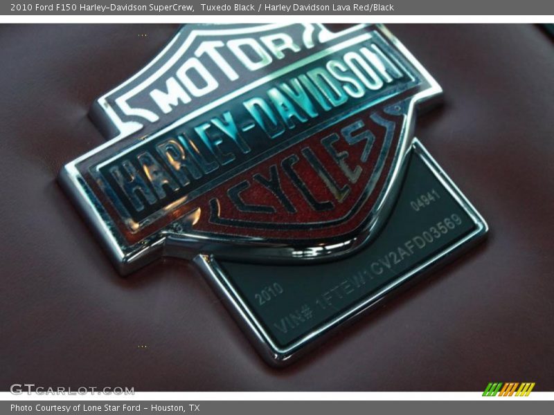 Tuxedo Black / Harley Davidson Lava Red/Black 2010 Ford F150 Harley-Davidson SuperCrew