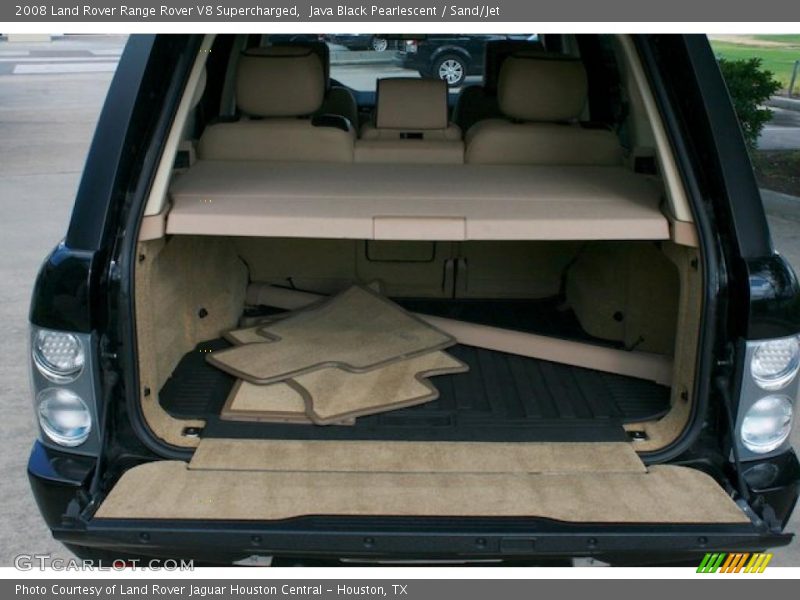 Java Black Pearlescent / Sand/Jet 2008 Land Rover Range Rover V8 Supercharged
