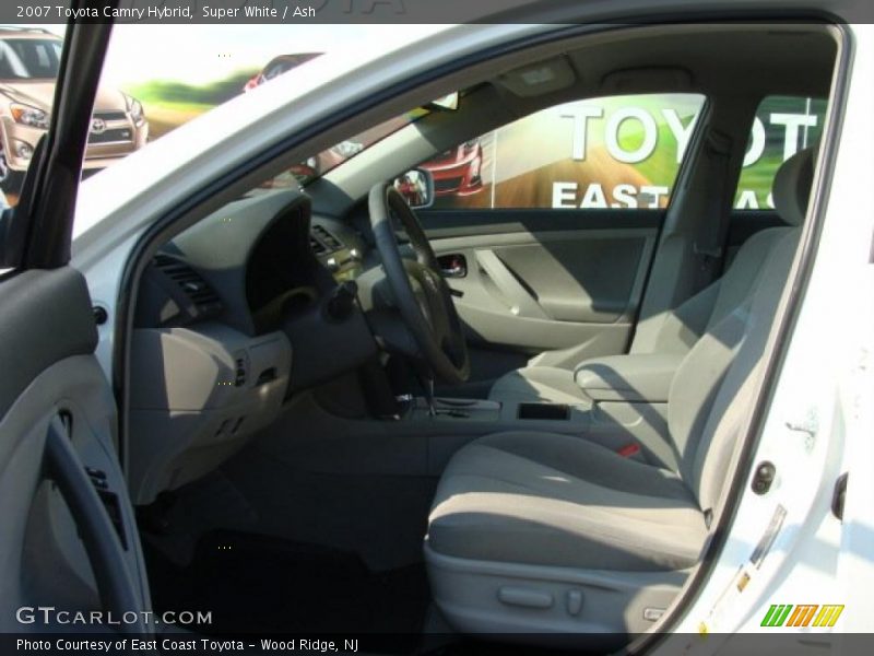 Super White / Ash 2007 Toyota Camry Hybrid
