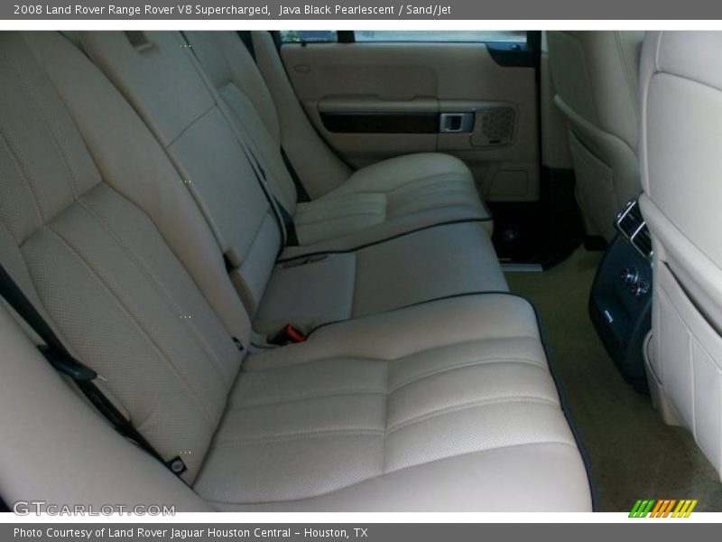 Java Black Pearlescent / Sand/Jet 2008 Land Rover Range Rover V8 Supercharged