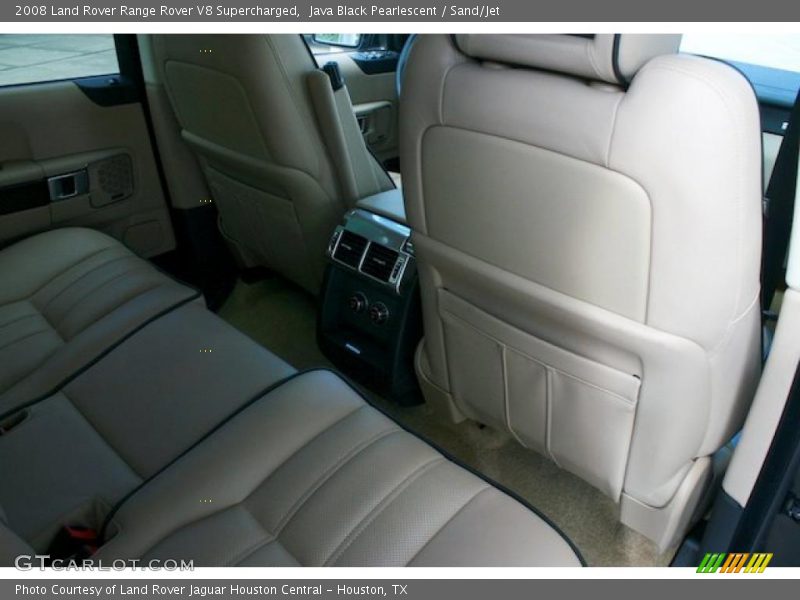 Java Black Pearlescent / Sand/Jet 2008 Land Rover Range Rover V8 Supercharged