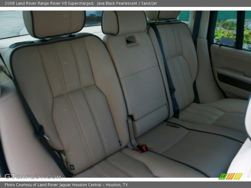 Java Black Pearlescent / Sand/Jet 2008 Land Rover Range Rover V8 Supercharged