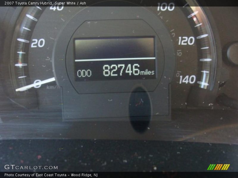 Super White / Ash 2007 Toyota Camry Hybrid