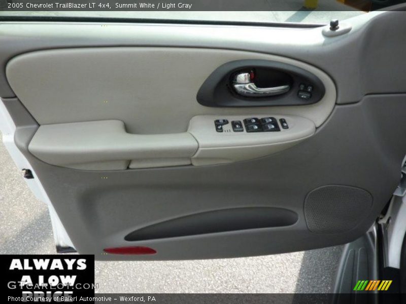 Summit White / Light Gray 2005 Chevrolet TrailBlazer LT 4x4
