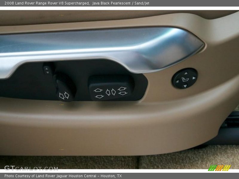 Java Black Pearlescent / Sand/Jet 2008 Land Rover Range Rover V8 Supercharged