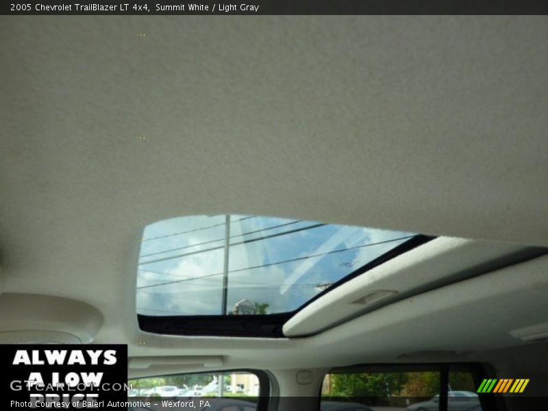 Summit White / Light Gray 2005 Chevrolet TrailBlazer LT 4x4