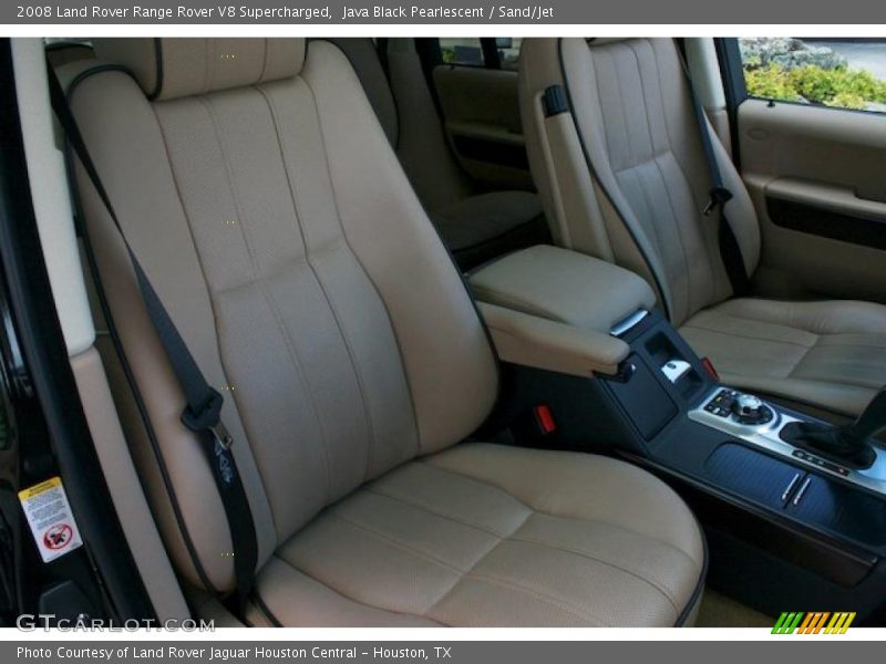 Java Black Pearlescent / Sand/Jet 2008 Land Rover Range Rover V8 Supercharged