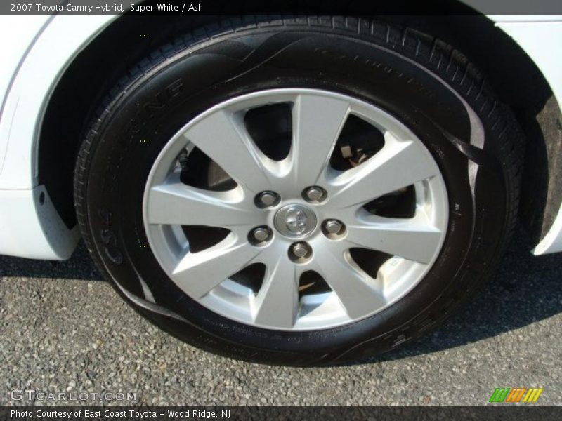 Super White / Ash 2007 Toyota Camry Hybrid