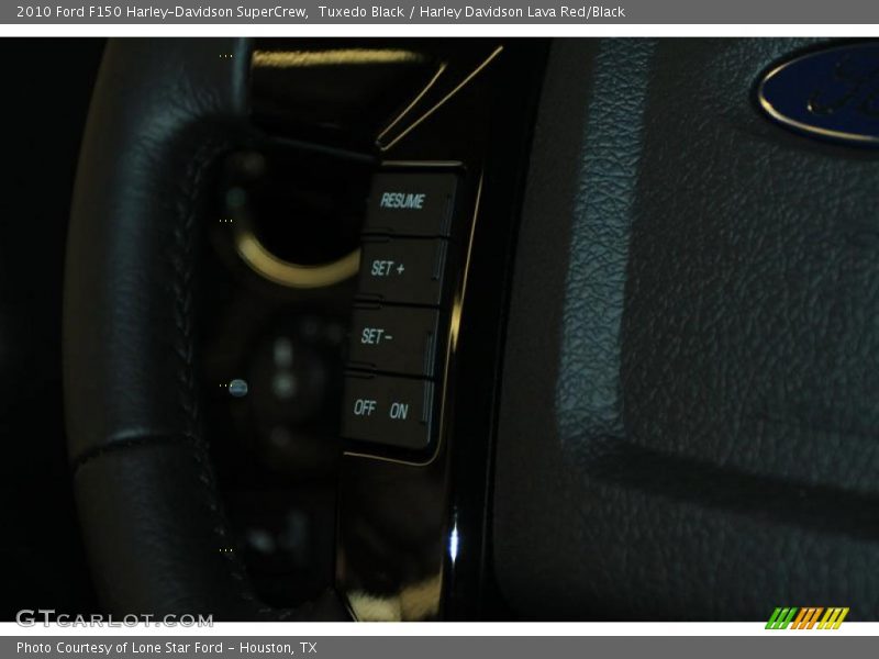Tuxedo Black / Harley Davidson Lava Red/Black 2010 Ford F150 Harley-Davidson SuperCrew