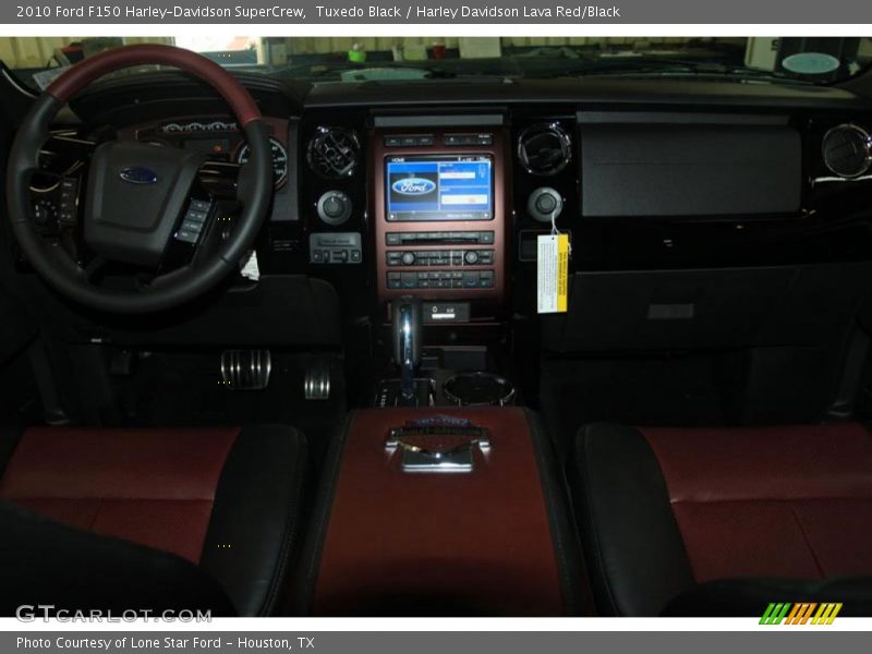 Tuxedo Black / Harley Davidson Lava Red/Black 2010 Ford F150 Harley-Davidson SuperCrew