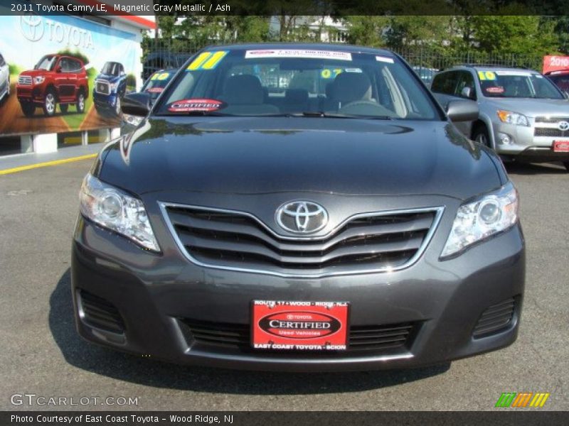 Magnetic Gray Metallic / Ash 2011 Toyota Camry LE