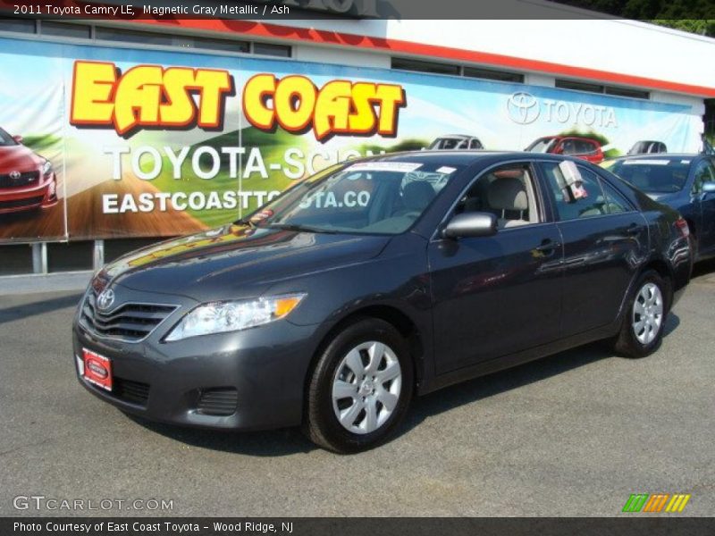 Magnetic Gray Metallic / Ash 2011 Toyota Camry LE