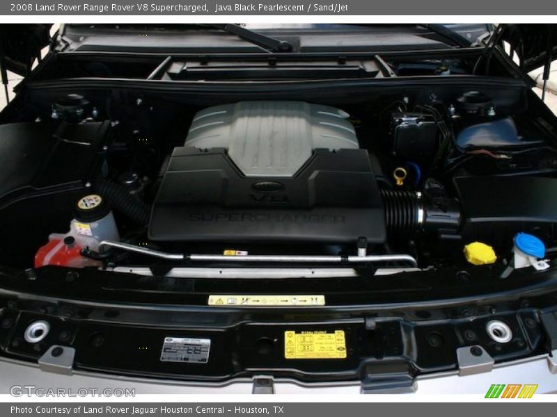 Java Black Pearlescent / Sand/Jet 2008 Land Rover Range Rover V8 Supercharged