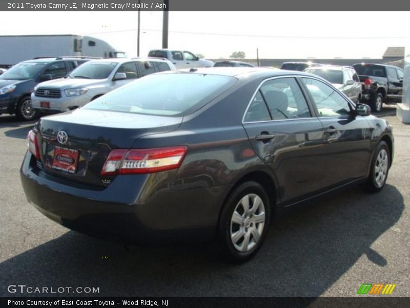 Magnetic Gray Metallic / Ash 2011 Toyota Camry LE