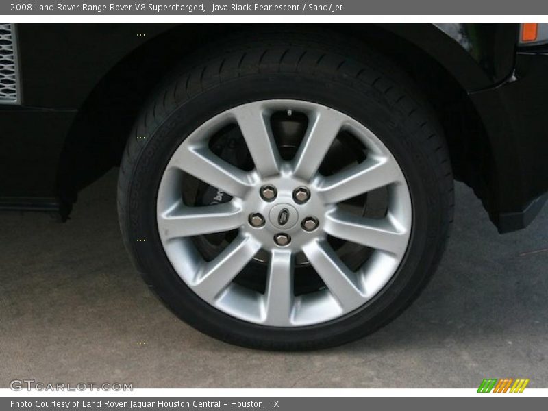 Java Black Pearlescent / Sand/Jet 2008 Land Rover Range Rover V8 Supercharged