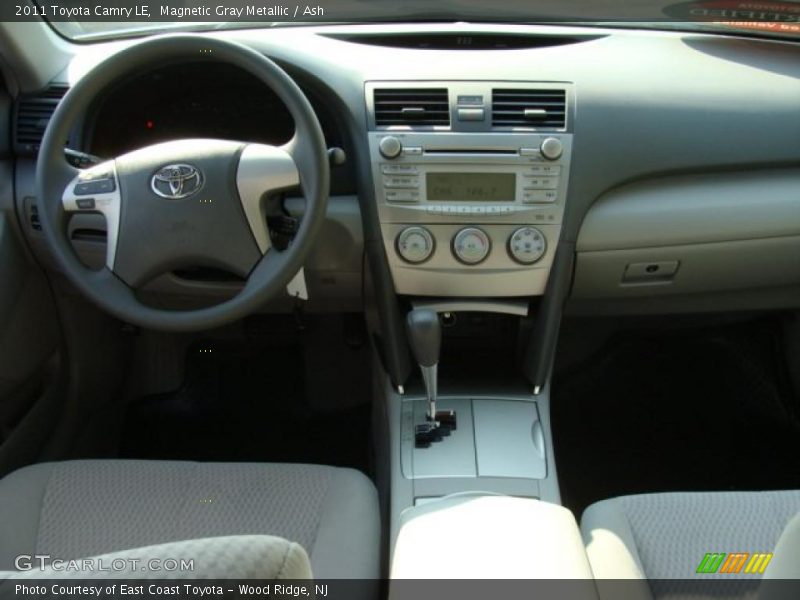 Magnetic Gray Metallic / Ash 2011 Toyota Camry LE