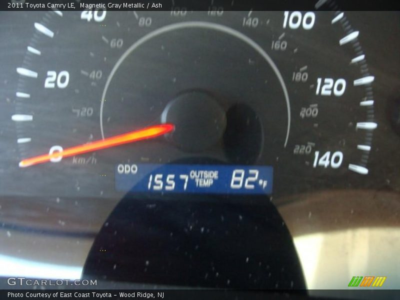 Magnetic Gray Metallic / Ash 2011 Toyota Camry LE