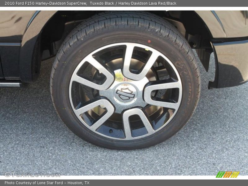 Tuxedo Black / Harley Davidson Lava Red/Black 2010 Ford F150 Harley-Davidson SuperCrew