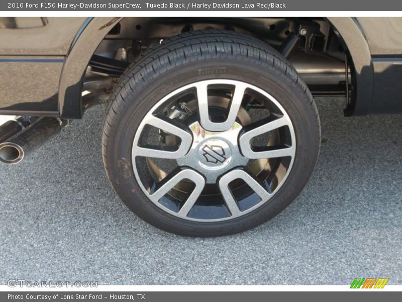Tuxedo Black / Harley Davidson Lava Red/Black 2010 Ford F150 Harley-Davidson SuperCrew