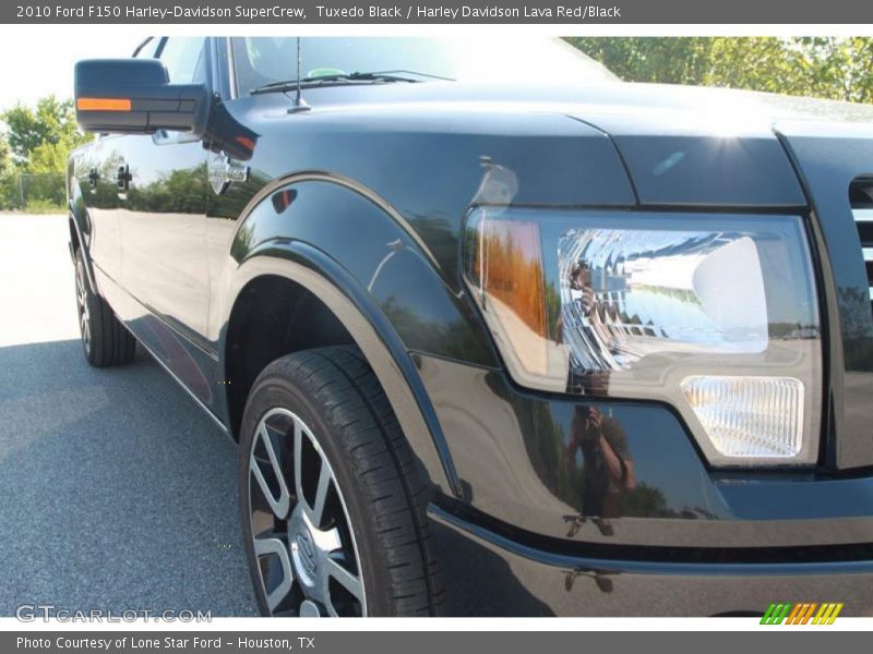 Tuxedo Black / Harley Davidson Lava Red/Black 2010 Ford F150 Harley-Davidson SuperCrew