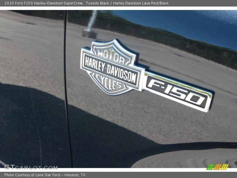 Tuxedo Black / Harley Davidson Lava Red/Black 2010 Ford F150 Harley-Davidson SuperCrew
