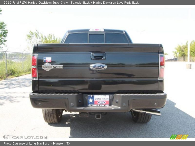 Tuxedo Black / Harley Davidson Lava Red/Black 2010 Ford F150 Harley-Davidson SuperCrew