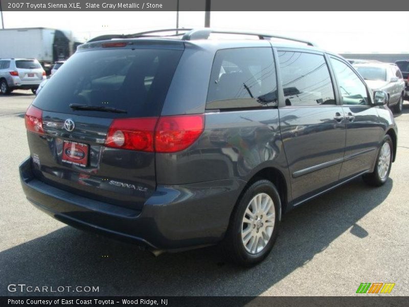 Slate Gray Metallic / Stone 2007 Toyota Sienna XLE