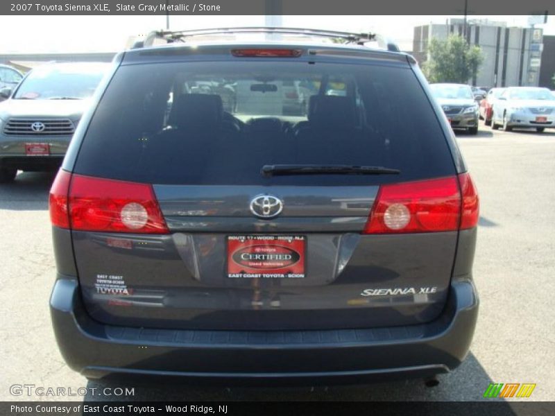 Slate Gray Metallic / Stone 2007 Toyota Sienna XLE