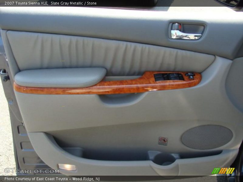 Slate Gray Metallic / Stone 2007 Toyota Sienna XLE
