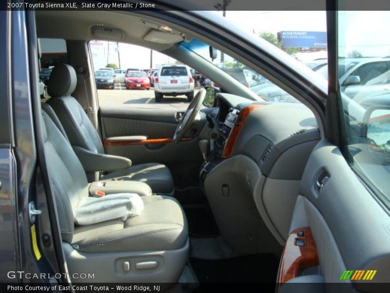 Slate Gray Metallic / Stone 2007 Toyota Sienna XLE